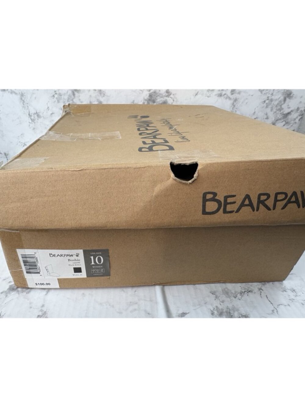 *New Bearpaw Mid Calf Boots Shearling Wool Lined Womens US 10 Tan Suede Leather - Picture 12 of 13